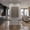 Light Gray, variant on Wall Foldable Table with Seven Interior Shelves and Extending Tabletop, Wall Mounted Space Saver for Dining Room