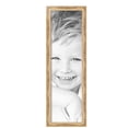 thumbnail image 2 of ArtToFrames 9" x 31" Honey Picture Frame, 9x31 inch Brown MDF Poster Frame (WOM-4085), 3 Pack, 2 of 8