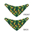 thumbnail image 6 of Goofa Pineapples with Palm Leaves Pattern Pet Scarf Bandana - Adjustable and Comfortable,Dog Scarf Bib Kerchief Breedfor Dogs and Cats-Medium, 6 of 8
