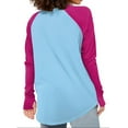 thumbnail image 4 of biudgviw Fall Tops for Women Crew Neck Long Sleeve Oversized T Shirts Loose Fit Lightweight Tee Vacation Beach Blouses, 4 of 5
