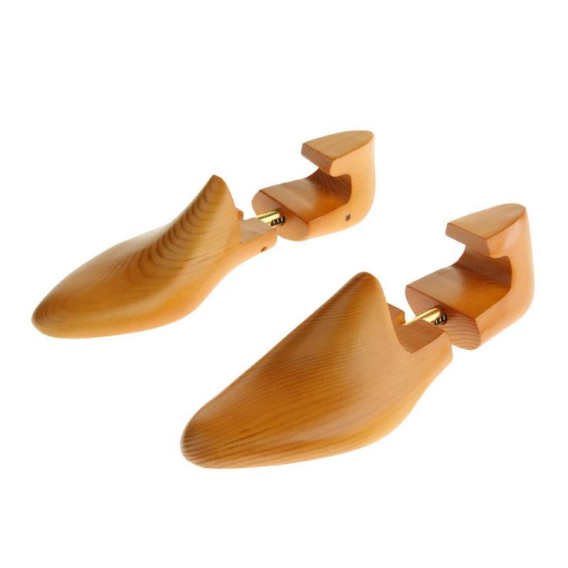 Men's Adjustable Cedar Wood Shoe Tree Sharper Keeper Shoe Stretcher US 7-12 