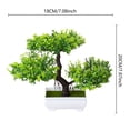 thumbnail image 4 of Artificial Plant Bonsai Small Tree Potted Fake Plant Flower Garden Decoration, 4 of 8