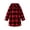 y1032_Red, variant on Jovrlynd Womens Winter Fleece Lined Jacket Plaid Button Down Long Sleeve Warm Hooded Coats with Pockets, S-2XL