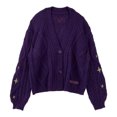 thumbnail image 3 of swift Mismo Estilo folklore taylor Cárdigan De Punto Suéter cardigan, 3 of 5