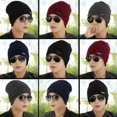 thumbnail image 4 of ievspot Fall Winter Unisex Piled Hat Baggy Knitted Elastic Good Elasticity Thermal Insulation Outdoor Daily Wear, 4 of 8