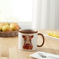 thumbnail image 6 of Mainstays Farm Cow Sculpted Stoneware Mug, 19.27 Ounces, White, 6 of 6