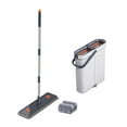 thumbnail image 1 of DOLITY Mop and Bucket Set Flat Mop for Under Sofa Hardwood All Floors Types, 1 of 9