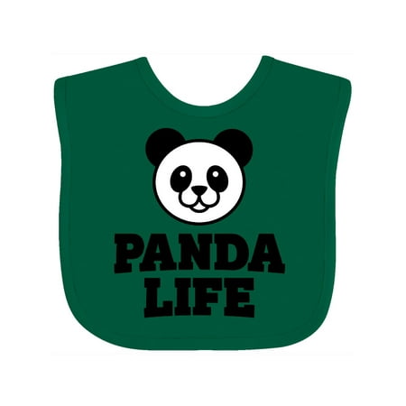 

Inktastic Panda Life Gift Baby Boy or Baby Girl Bib