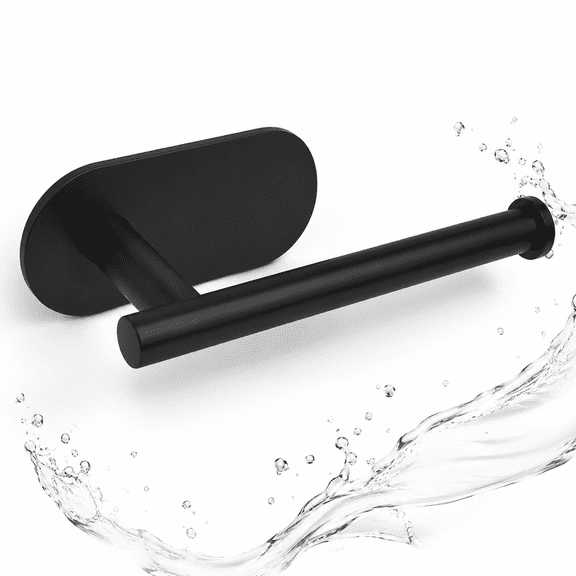 Toilet Roll Holder Self Adhesive - Toilet Paper Holder for Bathroom Stick on Wall