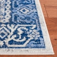 thumbnail image 3 of SAFAVIEH Brentwood Vesela Oriental Runner Rug, Blue/Light Gray, 2' x 9', 3 of 11