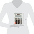 thumbnail image 6 of Casio MS-80B 8-Digit Desktop Calculator, Dual Power, Extra Large LCD Display, Satin Nickel, 6 of 6