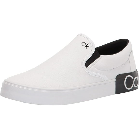 Calvin Klein Womens Ryor Sneaker 13 White