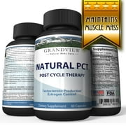 Natural PCT-Post Cycle Therapy - Kickstarts Natural Testosterone Production Restores Normal Hormone Levels Helps Maintain Muscle Mass Support Healthy Liver Function