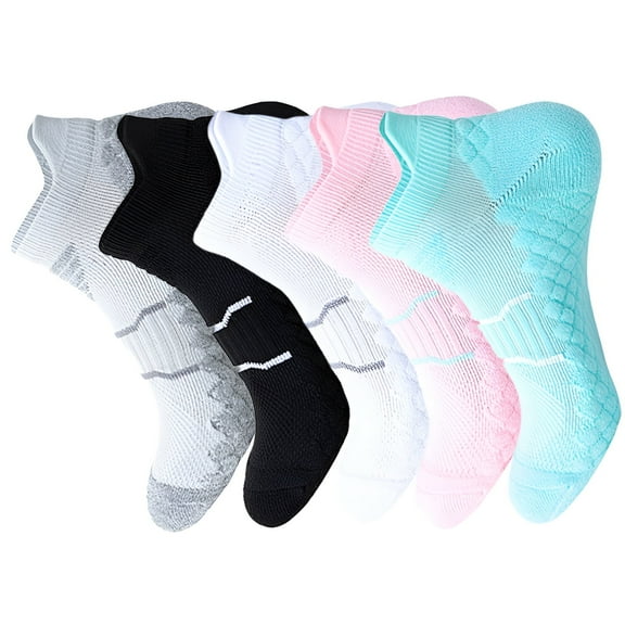 TELOLY 5Pairs Mens Ankle Socks9-13Mens Ankle Socks Size 9-11 Men's Socks ,Colormixing1