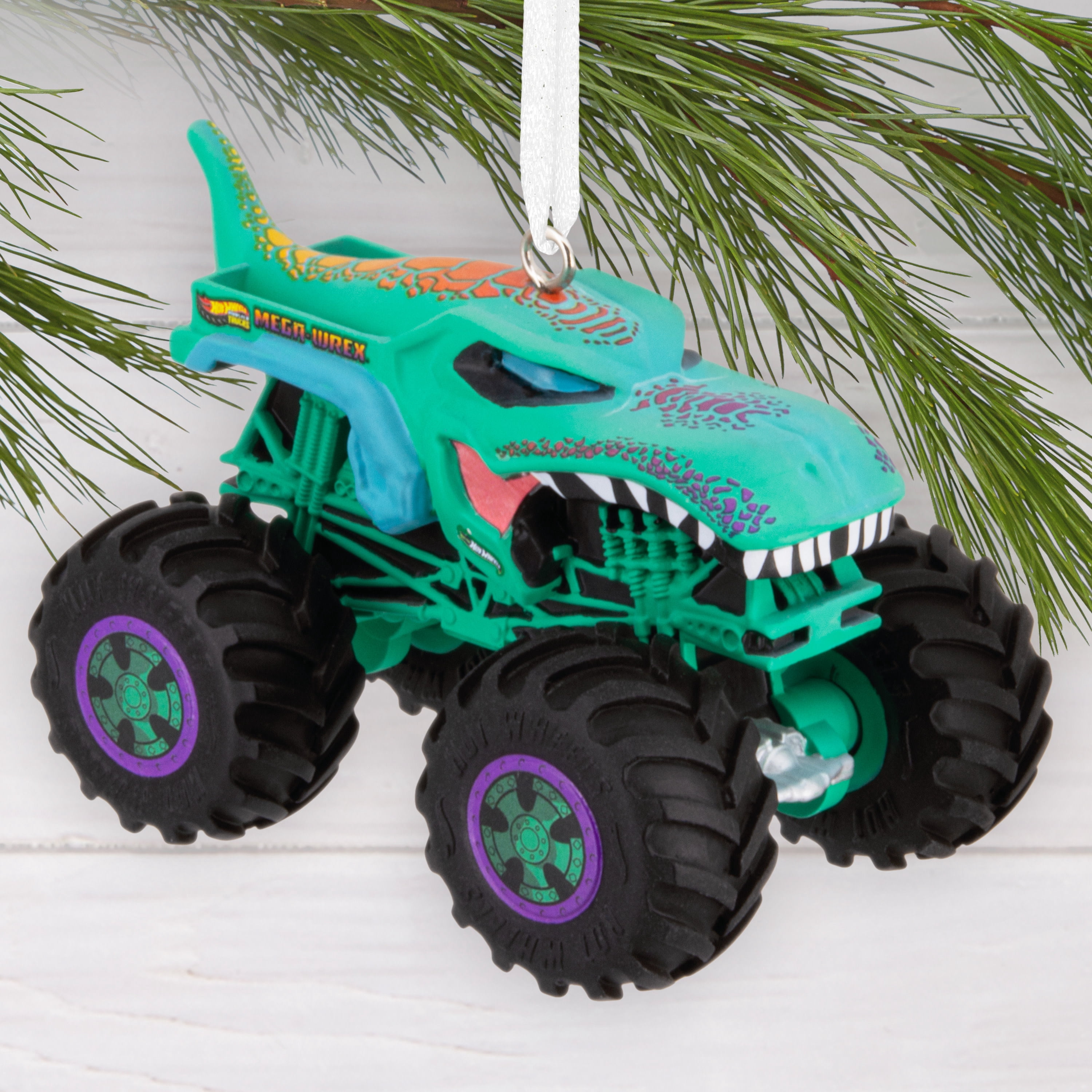 Hallmark Christmas Ornament (Hot Wheels Monster Trucks Mega-Wrex), 1 Count