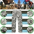 thumbnail image 5 of TRGPSG Men's Camo Cargo Pants with 8 Pockets Relaxed Fit Camo Pants(No Belt) 32x31, 5 of 7