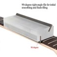thumbnail image 4 of Herramienta para limar trastes acrílicos de guitarra, biselado y al ras, 35, lima fina de acero en ángulo de 90 grados, herramienta de luthier para guitarra, 4 of 5