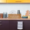 thumbnail image 3 of Elegant Designs Pantry Picks Farmhouse Wooden Kitchen Countertop Decorative Organizer Marker Slot, 3 of 8