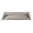 thumbnail image 2 of Icon Skylight 12117 4 Inch High Bubble Type Dome; Rectangular; For 30 Inch Length x 14 Inch Width Opening; 34 Inch Length x 18 Inch Width Flange; Smoke; Polycarbonate; Without Blind; Single, 2 of 4