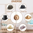 thumbnail image 3 of Estante Colgante Para Almacenamiento De Sombreros Wosthever Hilo De Algodón Montaje En Pared/Techo, 3 of 6