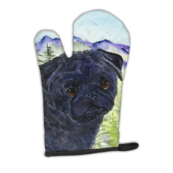 Carolines Treasures SS8420OVMT Pug Oven Mitt Large multicolor