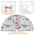 thumbnail image 4 of Lsque Vintage Sailboats Print Christmas Tree Skirt, Tree Skirt with Ties or Velcro, Perfect for Holiday Decorations, Halloween, and New Year-48", 4 of 7