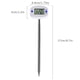 thumbnail image 2 of Higrómetro de suelo digital Medidor de humedad Probador de temperatura y humedad con sonda para jardinería y agricultura sidaley TO1147-00B, 2 of 6