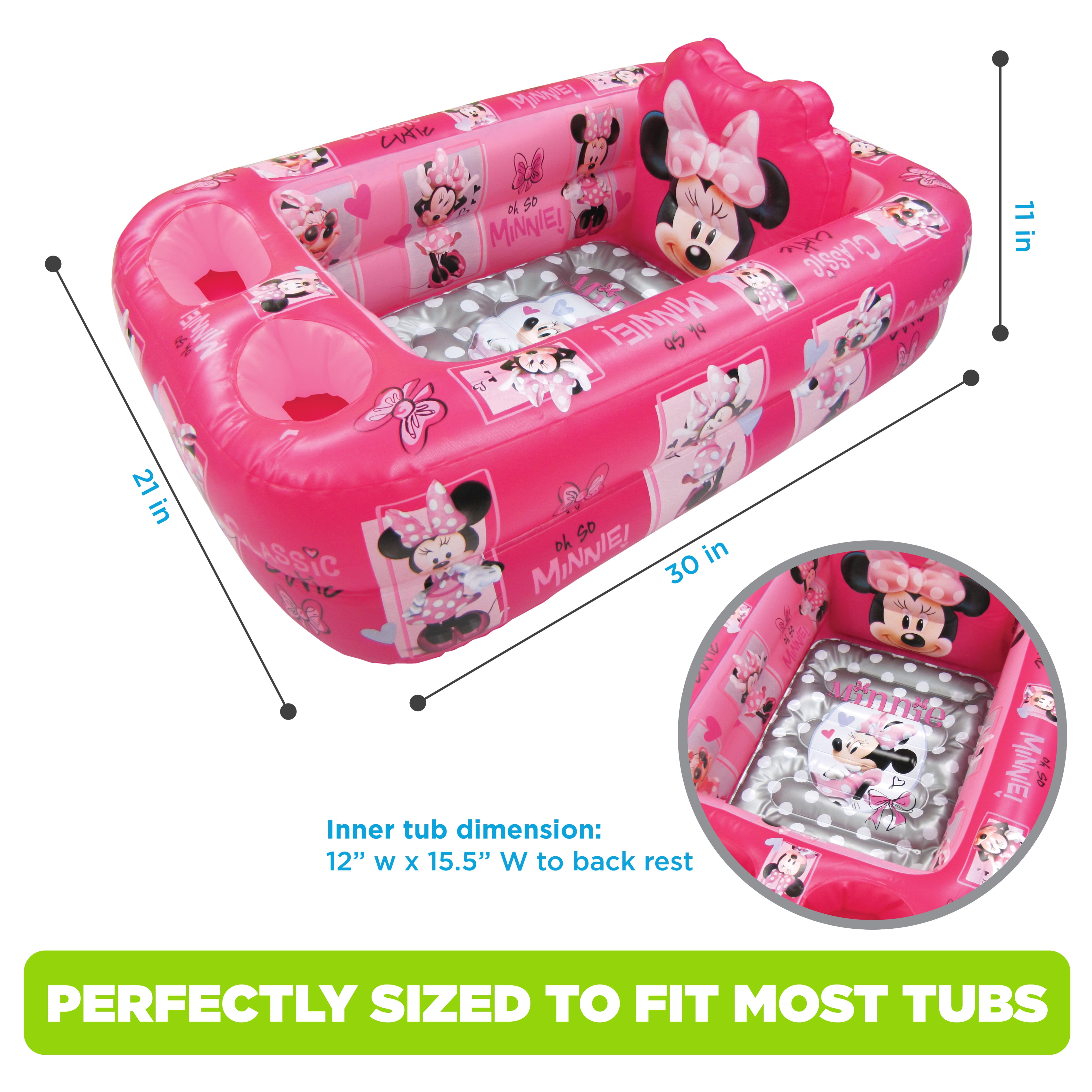 Minnie mouse store inflatable bathtub