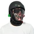 thumbnail image 1 of Goggles con mascara de cráneo Mesh color gris/rojo, 1 of 4