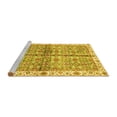 thumbnail image 2 of Ahgly Company Machine Washable Indoor Rectangle Oriental Yellow Traditional Area Rugs, 8' x 10', 2 of 4
