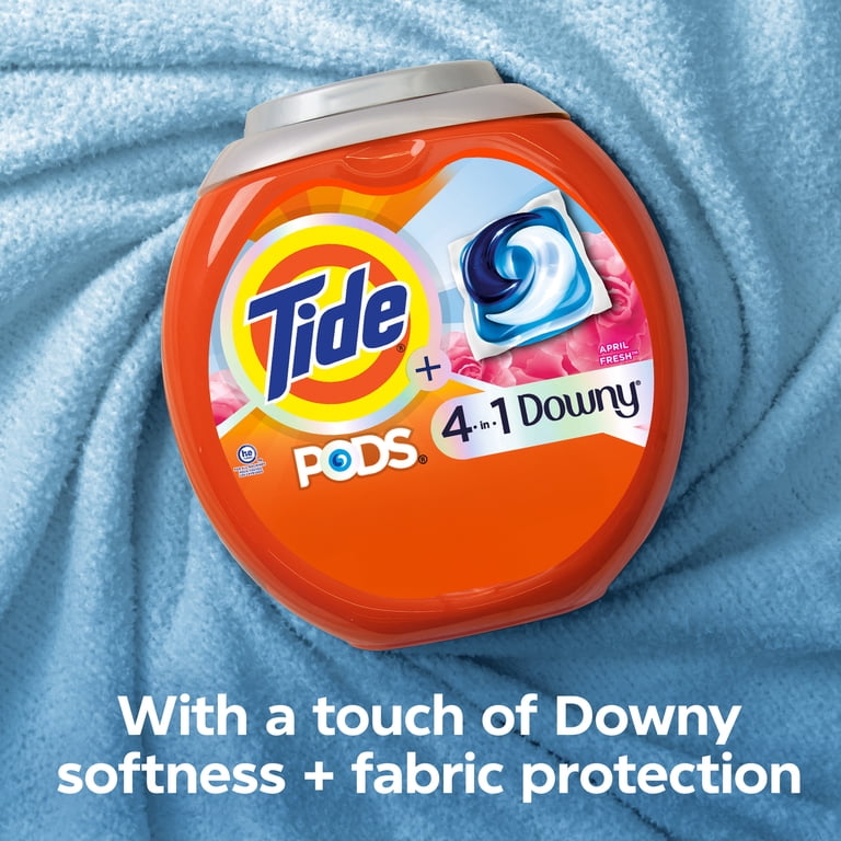 Tide PODS Laundry Detergent Pacs with a Touch of Downy Freshness