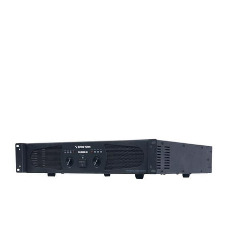 Sound Town Professional Dual-Channel, 2 x 1500W at 4-ohm, 6000W Peak Output Power Amplifier