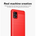 thumbnail image 5 of Samsung A51 5G case,Galaxy A51 5G case with HD Screen Protector, Soft TPU Slim Fashion Non-Slip Protective Phone Case Cover for Samsung Galaxy A51 5G(Navy Brushed TPU), 5 of 13