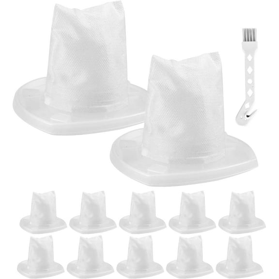 12 Pack VF110 Replacement Filter Compatible with Black and Decker VF110 Dustbuster Cordless Handheld Vacuum CHV1410L CHV9610 CHV1210 CHV1510 CHV1410 CHV1410B BDH2000L, Part 90558113-01