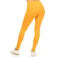 thumbnail image 3 of Women's Casual High Waist Solid Full Length Leggings, 3 of 5