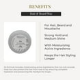 thumbnail image 3 of SALERM - Men's Hair Wax - Homme Barber Line - 100 ml - for Hair, Beard, and Mustache - Strong Hold and Medium Shine - with Hydrating Actives - Keeps Style Longer, 3 of 7