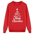 thumbnail image 2 of breaise Matching Family Christmas Sweatshirts for Women Men Graphic Pullover Tops Long Sleeve Holiday Sweatshirt, 2 of 4