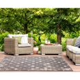 thumbnail image 4 of Liora Manne Carmel Porto Indoor Outdoor Rug Black 5x7 Geometric Pattern Durable, 4 of 5