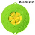 thumbnail image 1 of tapa anti-desbordamiento del silicón de los 28cm, tapa del tapón del derramamiento del silicón de la cubierta del pote, 1 of 4