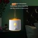 thumbnail image 2 of Moyic Humidificador de aire llama difusor de Aroma niebla gran capacidad escritorio luz nocturna aromaterapia Sparyer ABS humidificación Oficina Humidificadores Blanco Moyic HA066305-01, 2 of 6