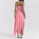 thumbnail image 5 of Vestido Bandeau para Mujer Slim Fit Sin Espalda Fuera del Hombro Asimétrico Traje de Vacaciones Hugtrwg Para estrenar, 5 of 9