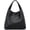 Black, variant on Queenoris Fashion Woven Purse for Women Top-handle Shoulder Bag Soft Summer Hobo Tote Bag