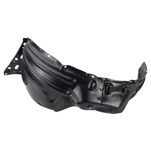 TRQ Front Right Inner Fender Liner Black Passenger Side Fits Select 2014-2020 Mitsubishi Mirage MI1249130