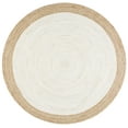 thumbnail image 2 of nuLOOM Eleonora Hand Woven Jute Area Rug, 4', White, 2 of 9