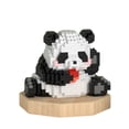 thumbnail image 2 of Compatible con Lego Giant Panda Flower Blocks Model Small Particles Assembly National Fashion Cartoon Ornaments Juguetes educativos, 2 of 4