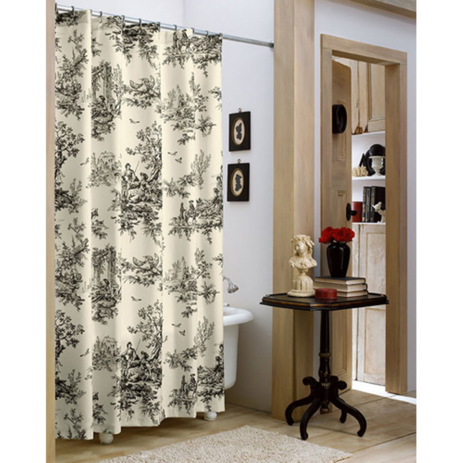 at home shower curtains