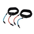 thumbnail image 3 of KONTONTY Ensemble de Bandes de Résistance Polyvalentes pour Entraînement Physique avec Bandes pour Exercices Lourds et Sangles de Jambe en Couleurs Assorties, 3 of 6