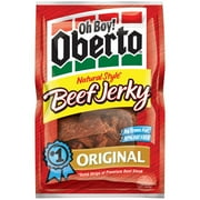 Oh Boy! Oberto #1 Original Beef Jerky, 4 oz