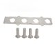 thumbnail image 1 of Placa adaptadora de enchufe de bobina, placa adaptadora de conversión COP de repuesto para Acura B Series B16 Silver, 1 of 5