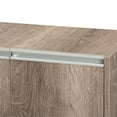 thumbnail image 5 of Bowery Hill Contemporary 2 Door 12 Pairs Shoe Cabinet in Weathered Oak, 5 of 9